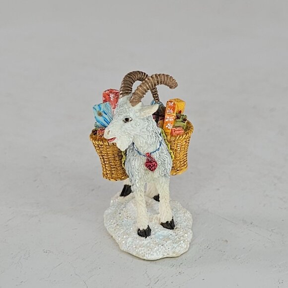 Michael Pipka Julbock Christmas Yule Goat Miniature Figurine *Chip* - Picture 2 of 9